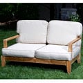 Deluxe Teak Loveseat