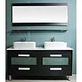 Parliament Double-sink Modern Bathroom Vanity Set
