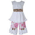 Ann Loren Girl's Boutique Shabby Chic Capri Outfit