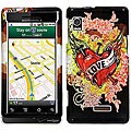 Motorola Droid A855 Love Tattoo Design Protector Case