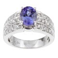 Encore by Le Vian 14k Gold Tanzanite and 3/5ct TDW Diamond Ring (H-I, ...