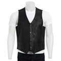 Biker's Dream Apparel Men's Leather Duster Vest