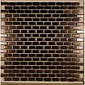 SomerTile Samoan Subway Antique Copper Porcelain Tiles (Case of 10)