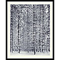 Before it Ansel Adams 'Pine Forest in the Snow, Yosemite National Park' Art
