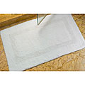 Set of 2 Spa Collection White 2400-Gram Non-slip Bath Mats (2'1 x 3'9)