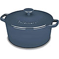 Cuisinart Chef's Classic Cast Iron Enameled 5-quart Blue Casserole