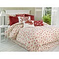 Microluxe Starfish Print Comforter Set