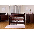 DaVinci Emily 4-in-1 Crib with Toddler Rail in Espresso