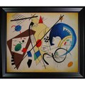 Wassily Kandinsky 'Througoing Line' Oil Painting on Canvas