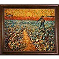 Van Gogh 'Sower with Setting Sun' Oil on Canvas