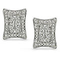 10k White Gold 1/4ct TDW Diamond Earrings (H-I, I2-I3)