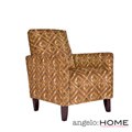 angelo:HOME Sutton Pecan Brown Arm Chair