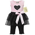JoJo Designs Infant Girl's Heart Tutu Outfit