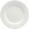 Oneida 7.125-in Round White Rolled Edge Ceramic Salad Plates (Case of 36)