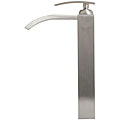 Geyser Egyptian Style Brushed Nickel Bathroom Vessel Faucet