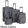 Rockland Deluxe Kensington 4-piece Luggage Set