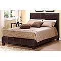 Castillian Dark Brown Upholstered King-size Bed