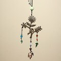 Iron Springtime Hanging Bird Bell (India)