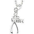 Sterling Essentials Sterling Silver 16-inch Make-a-Wish Necklace