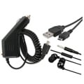 3-piece Headset/ Charger/ USB for Blackberry Bold