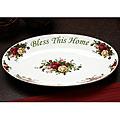 Secrets blog on albert English Royal Albert 'Old Country Roses' 'Bless This Home' Platter