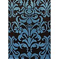 Meaningful problem solver for rug Floral Hand-tufted Alexa Pino Collection Floral Brown Rug (5' x 8')