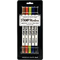 American Crafts Two-tipped Earthtone Stamp Markers (Pack of 5)