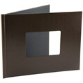 Provo Craft Your Story Chocolate Leather-texture 8.5x11 Photo Window Album Cover
