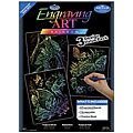 Rainbow/ Fish/ Butterflies/ Birds Engraving Art