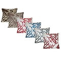 'Dory' Coral Towel Stitch 17-inch Throw Pillow