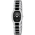 Citizen Women's Eco-Drive Normandie Black Resin Watch