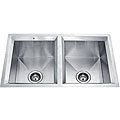 Vigo Offset 16-gauge Stainless Steel Undermount Kitchen Sink
