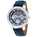Akribos XXIV Women's Stainless Steel Chronograph Diamond Quartz Watch