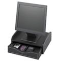 Safco Leather Look Monitor Stand