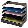 Safco 5-tier Black Legal Size Steel Tray
