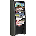 Safco 5-pocket Black Magazine Rack