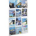 Safco Reveal 12-magazine Clear Display