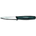 Victorinox Swiss Army Black 3-inch Serrated Paring Knife