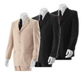 Tessori Men's Milan Collection 3-button 2-piece Suit