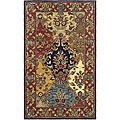 Handmade Heritage Heirloom Multicolor Wool Rug (3' x 5')