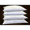 Overfilled 200 Thread Count Feather Jumbo- Sized Pillows (Set of 4)