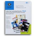 Business Source Letter Size Laminating Pouches (Pack of 50)