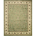 Garden Aubusson Green Rug (1'8 x 2'9)