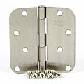 Stone Mill Satin Nickel 4-inch Door Hinge (Set of 2)