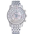 Breitling Men's 'Montbrillant Datora' Steel Chronograph Watch
