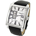 Stuhrling Original Men's 'Metropolitan' Silver Dial Automatic Watch