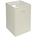 Badger Basket Ecru Folding Hamper and Storage Bin