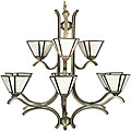 Kenroy Satin 9-light Chandelier