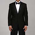 Caravelli Italy Men's Black 2-Button Tuxedo