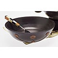 Round Mango and Copper Bowl (India)